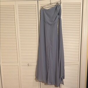 Birdy Grey Dusty Blue Melissa Bridemaid Dress